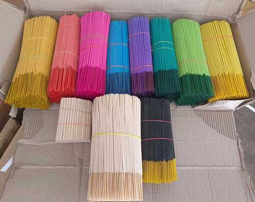 Multi Colored Round Shape Raw Incense Stick For Aromatic