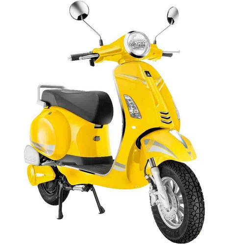 Heavy Duty Yellow Electric Scooter