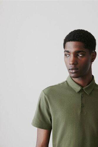 Mens Polo Neck T-Shirts - Comfortable Cotton Blend, Multi-Color Plain Design, Short Sleeves for Adults