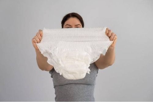 Soft White Adult Diapers