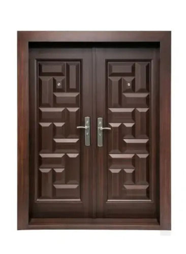 Stainless Steel Front Door - Fancy Design, Rust-Resistant with Minimal Maintenance Requirements