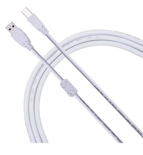 Micro-USB ADNet 1.5Mtr USB White Printer Cable