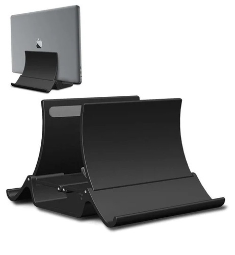 ZESTER Vertical Laptop Stand - ABS Plastic Modern Design Multiple Colors | Corrosion Resistant Durable Moisture Proof Scratch Resistant