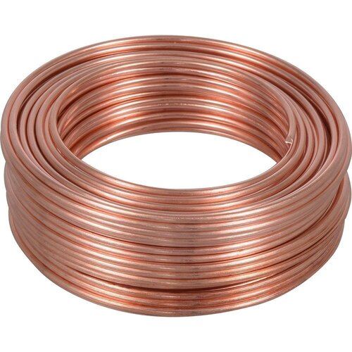 Golden Color Round Shape Copper Earthing Wires