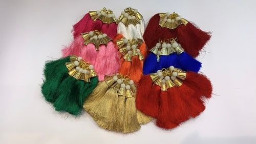 Glossy Finish Light Weight Decorative Fancy Tassels