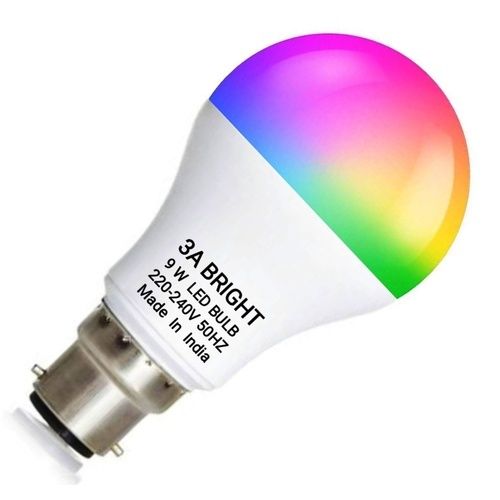 Low Power Consumption Durable 9 Watt Round Led Bulbs