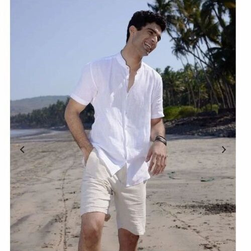 Mens Casual Wear Half Sleeves Designer Shirts