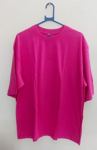 Plain Round Neck Oversized T Shirts