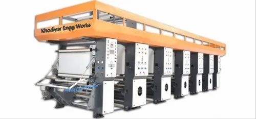 Floor Mounted Heavy-Duty High Efficiency Electrical Automatic Rotogravure Printing Machine
