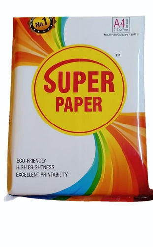 Plain White A4 Size Multi Purpose Copier Super Paper