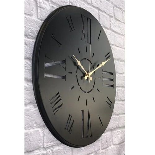 Laser Cutting Iron Wall Clock