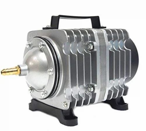 Aluminium Aquarium Air Pump - High Strength, High Efficiency | Easy to Install, Corrosion and Rust Resistant, Polished Finish