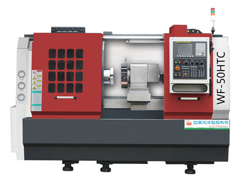 Htc Linear Rail Flat Bed Lathe With Tailstock And Turret (htc Series)