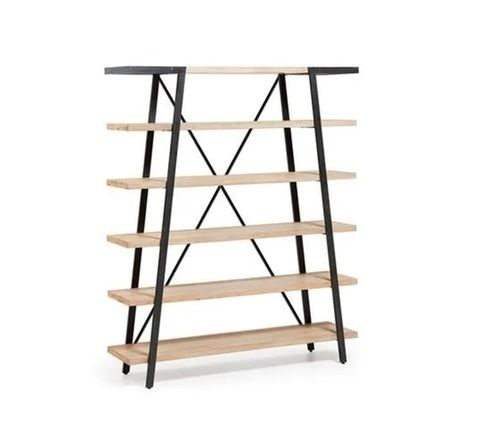 Durable and Sturdy Paint Coated Iron Book Rack