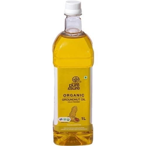 Yellow Cold Pressed Peanut Oil For Cooking