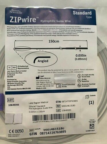 Zip Wire Nitinol Hydrophilic Guide Wire