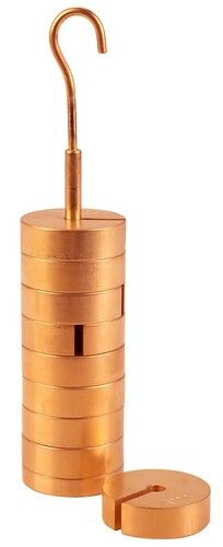 1000Grams Slotted Brass Weight Set for General Science and Physics