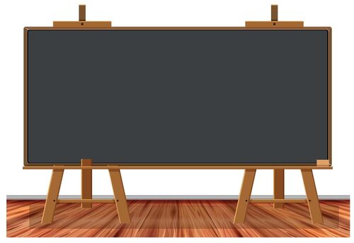 Rectangular Shape Wood Mini Black Board For School 