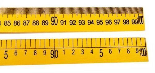 Measuring Rulers Wooded Rulers Metric Dual Scale 100 Cm 1000mm For ...