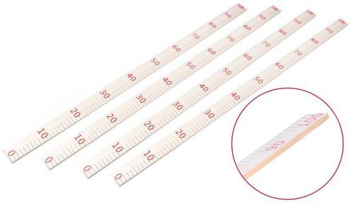 Measuring Rulers Wooden Rulers Metric Dual Scale 100 cm for General Science and Math in Schools