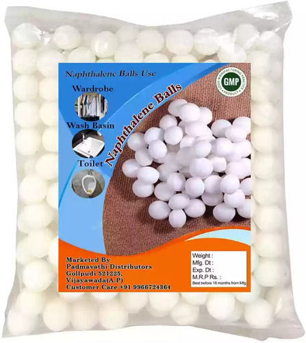 100 Percent Purity Round Shape White Poisonous Naphthalene Balls