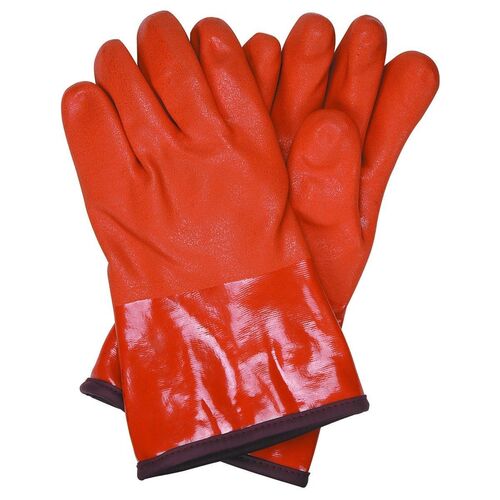 Skin Friendly Orange Surgical Gloves