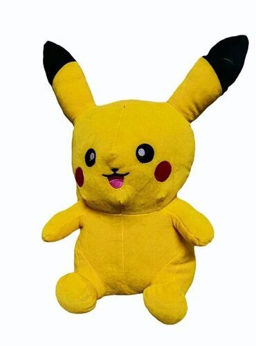 Medium Size Soft Cotton and Fur Light Weighted Cute Pikachu Soft Toys for Kids