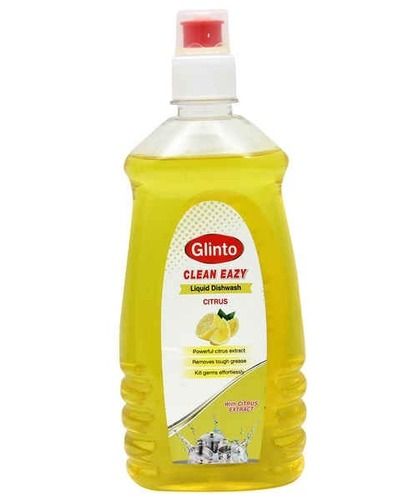 Dish Wash Liquid - 500 gm Size, Yellow Color | Highly Effective on Tough Stains, Low Price Range, Properly Packed with Timely Delivery