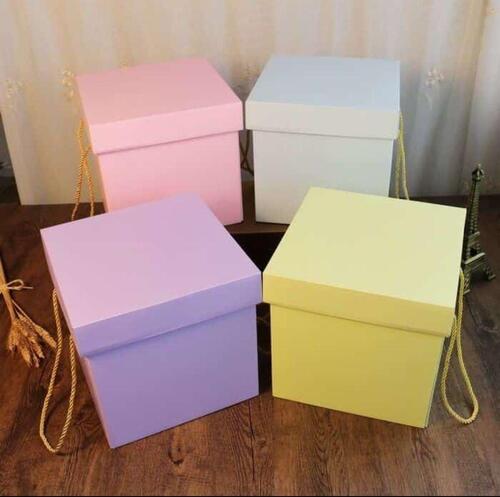 Multi-color Square Gift Packaging Box