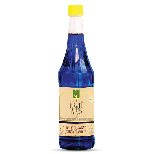 Blue Curacao Tangy Syrup 750ml Bottle Pack