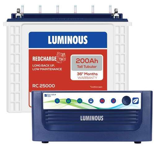 Long Back Up Heavy-Duty Vibration Free Heat Resistant Luminous Inverter Battery