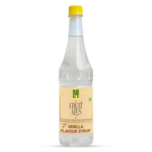 Vanilla Flavour Syrup 750ml Bottle Pack