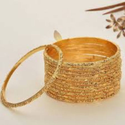 Wedding Wear Golden Designer Bangles