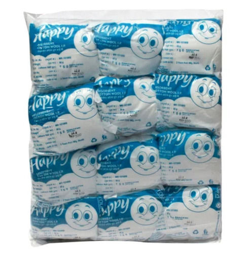 Absorbent Soft Cotton Wool Ip