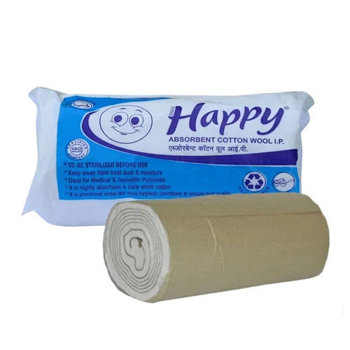 Soft Absorbent White Cotton Wool Ip