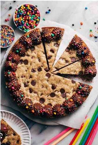 Delicious And Sweet Cookie Cake