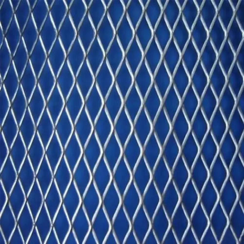 Square Shape Polished Finish Expanded Metal Mesh