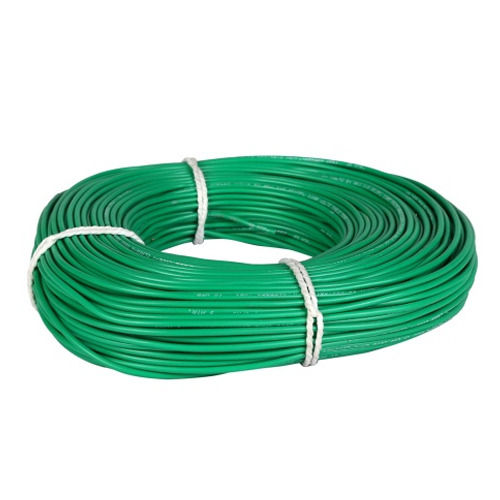 Single Core Fr Green Copper Unsheathed Flexible Cable