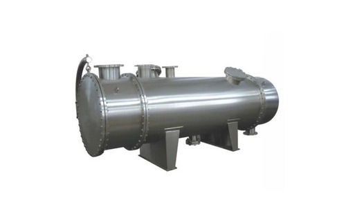 Silver Stainless Steel Industrial Heat Exchanger