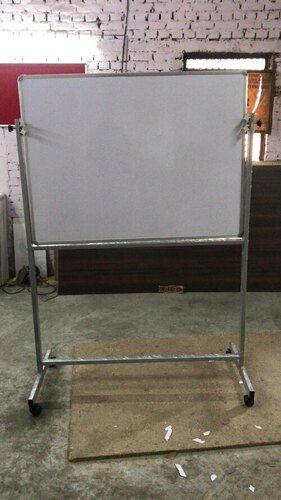 Iron Movable White Board With Stand