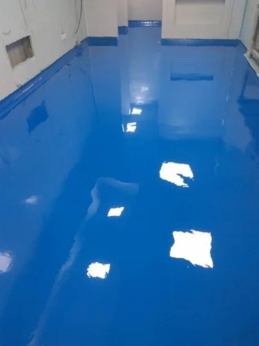 Epoxy Flooring - 3mm Thickness, Antique Patterned Blue | High Strength, Epoxy Resistant, Premium Quality