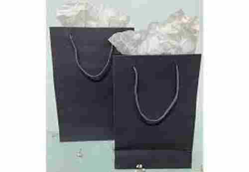 black plain craft paper bag