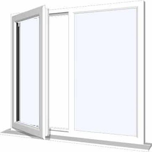 Durable And Rectangular Shape Pvc Window