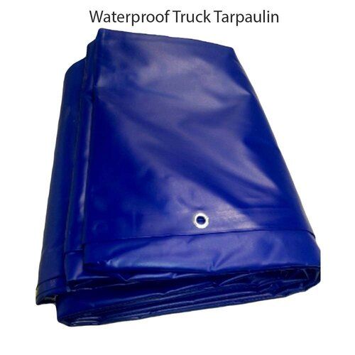 Plain Blue Color Truck Waterproof Tarpaulin