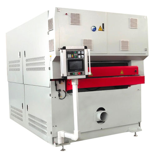 Semi Automatic Six Head Top And Bottom Surface Wide Belt Sander at Best ...