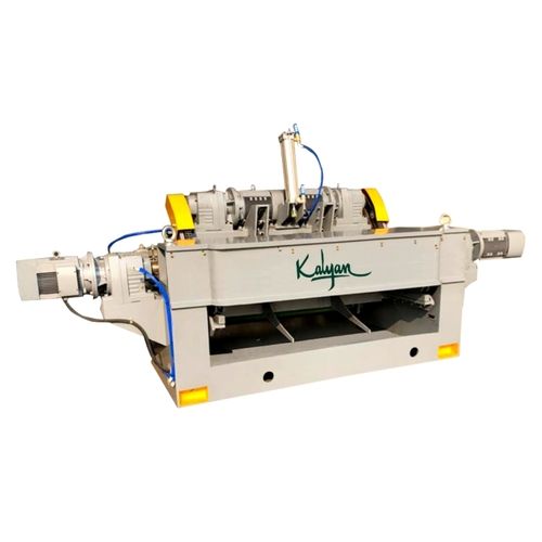 High Speed Heavy Duty Spindleless Rotary Peeling Machine with Servo Motor MODEL 1300-HBZ/DD