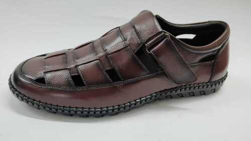 mens leather sandals