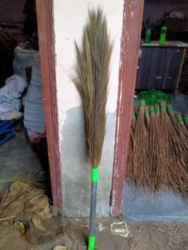 Eco Friendly Durable Long Plastic Handle Grass Broom at Best Price in ...