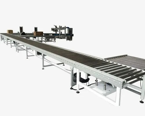 Motorized Roller Conveyor System Machine