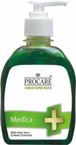 Procare Liquid Hand Wash - 100% Pure Glycerin Based, Eco-Friendly Jasmine Scented Hand Soap, Moisturizing Blue Liquid with Customized Logo